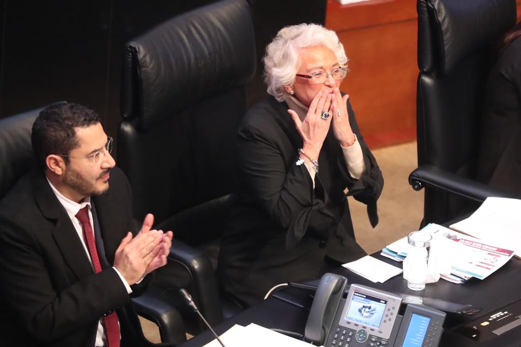 Olga Sánchez Cordero deja su escaño en el Senado a partir del jueves