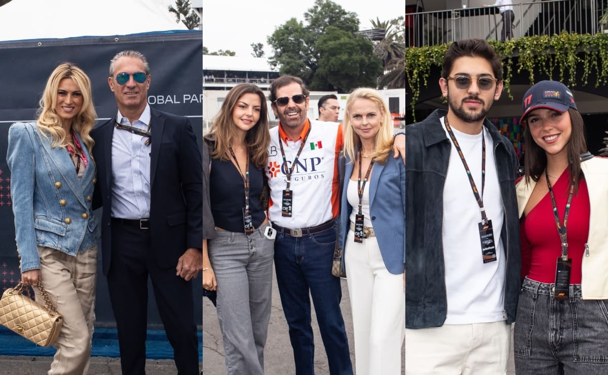 La élite social reunida para disfrutar del Gran Premio de México 2024