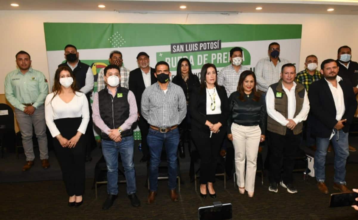 Alcaldes de 11 municipios de San Luis Potosí se suman al Partido Verde