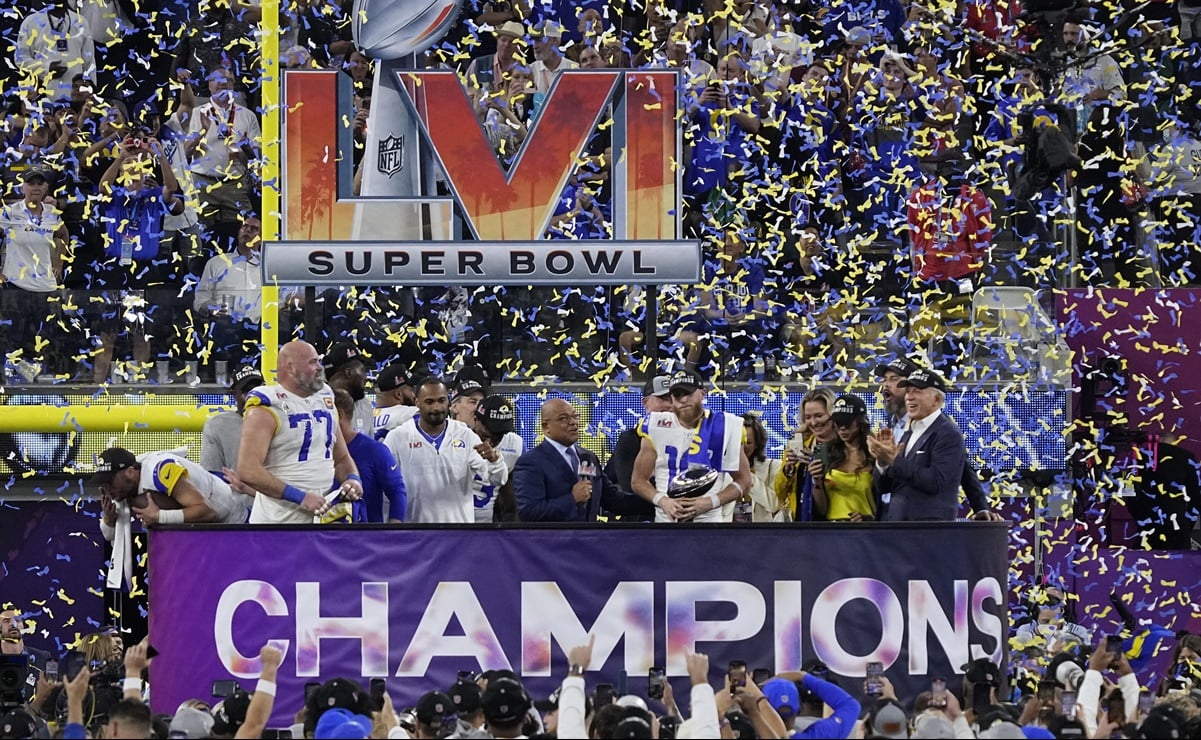 Rams son campeones del Super Bowl LVI; remontan a los Bengals