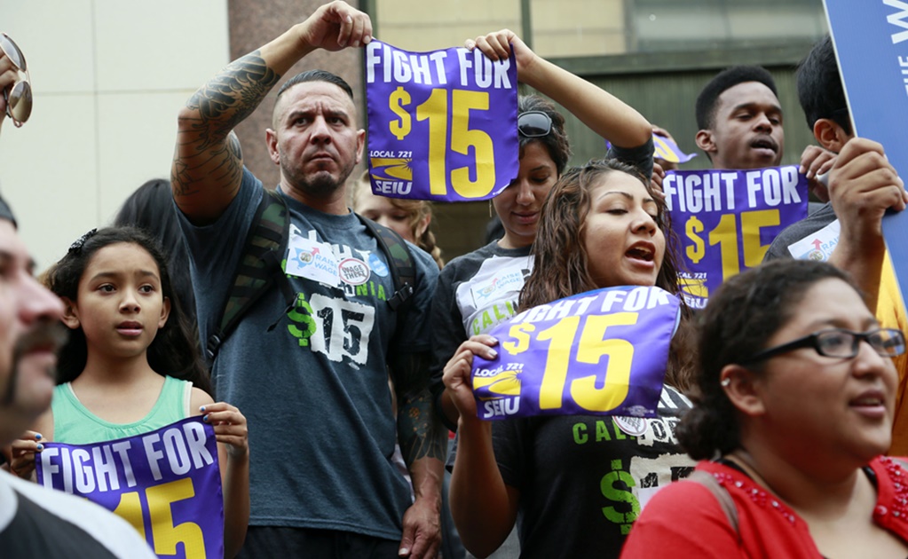 EU: Acuerdan elevar salario mínimo en California