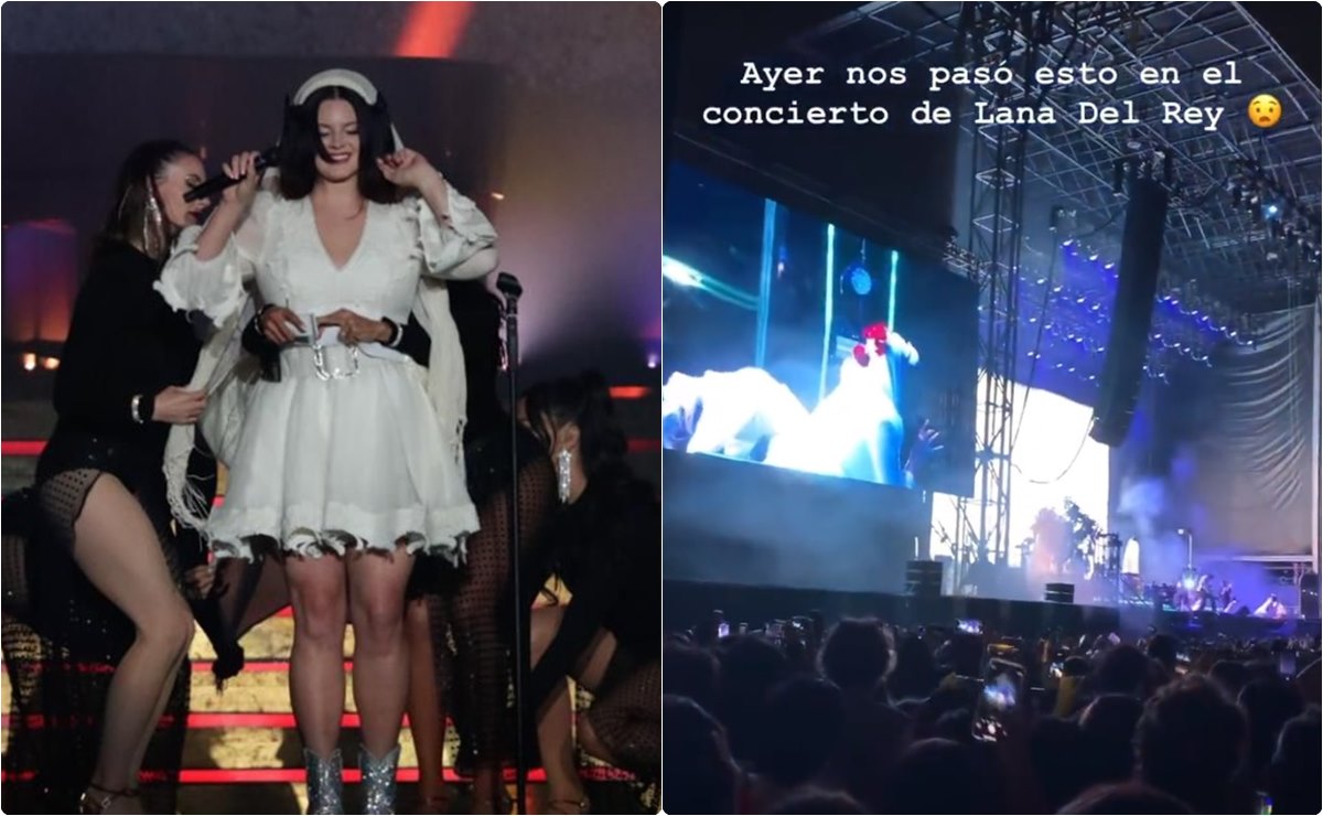 VIDEOS: Así fue la caída masiva de fans en pleno concierto de Lana Del Rey en CDMX
