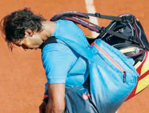 Nadal abandona a la elite