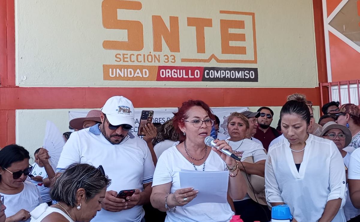 Exigen la intervención del dirigente nacional del SNTE en conflicto magisterial de Yucatán