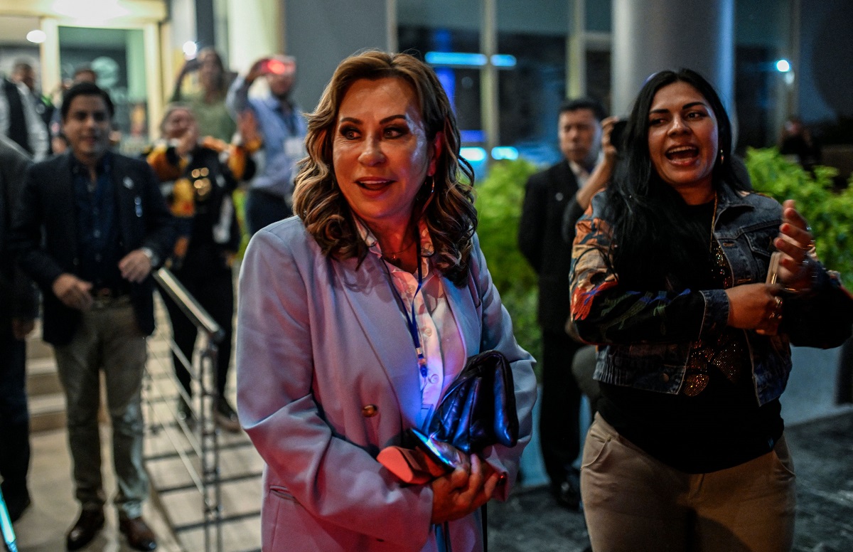 Candidata presidencial de Guatemala, Sandra Torres exige "honestidad" en proceso electoral
