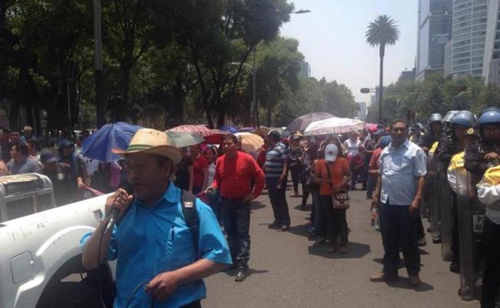 Alertan de 3 protestas en Cuauhtémoc y Tlalpan