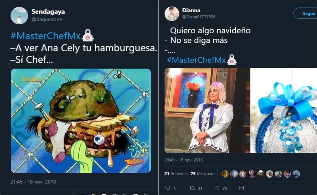 Reto de hamburguesas y la expulsión de Ana Cely desatan memes en MasterChef