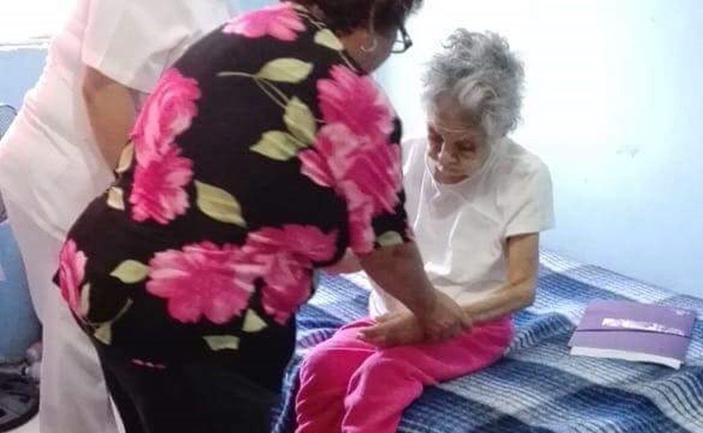 DIF de Nuevo Laredo atiende a mujer de 124 años