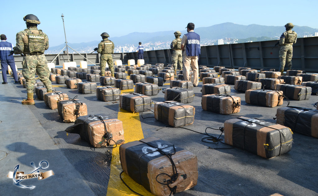 Mexican navy seizes 2 tons of cocaine in Acapulco