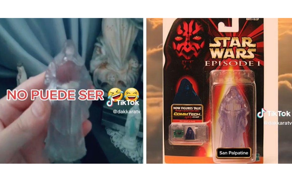 Abuelita confunde a juguete de villano de Star Wars con santo y le reza durante 15 años