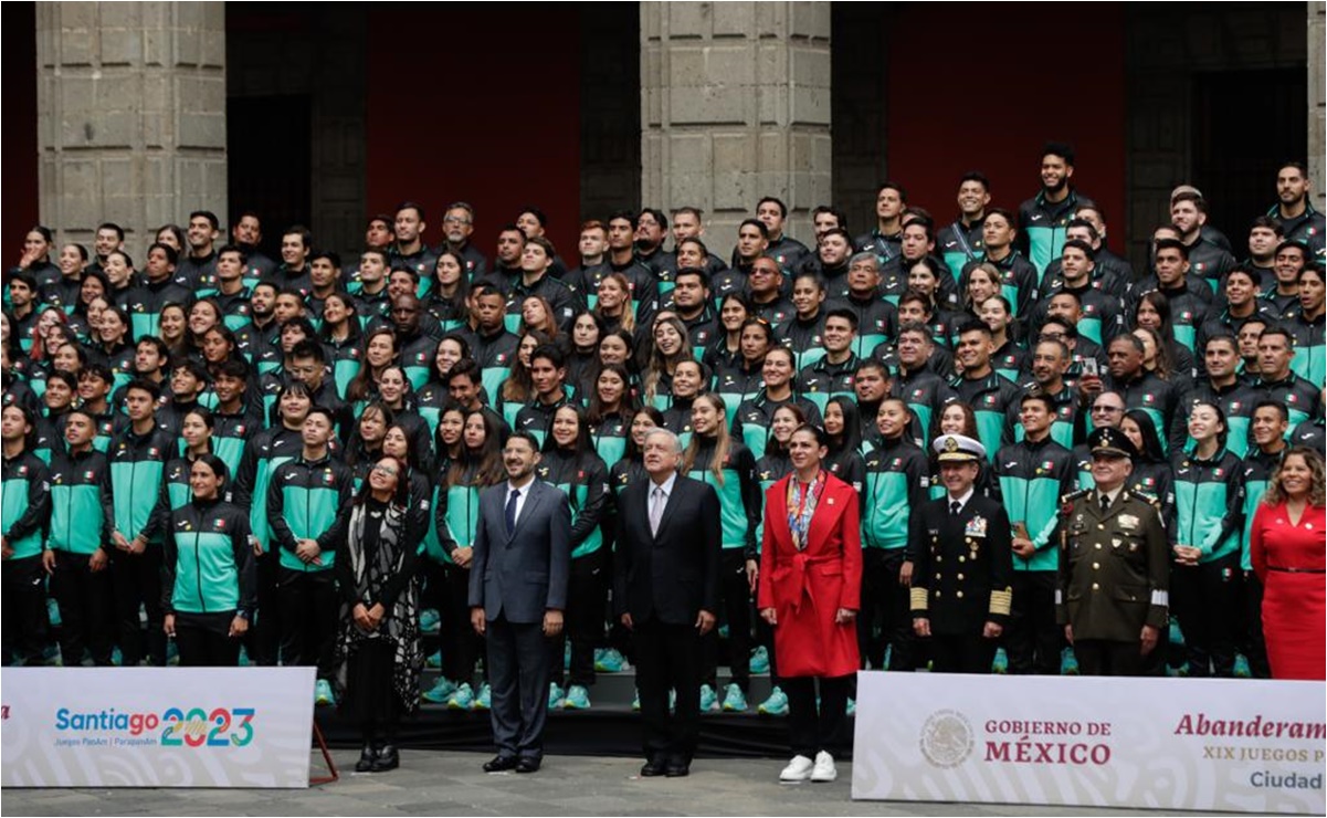 Atletas mexicanos que van a Juegos Panamericanos de Chile recibirán “1000 millones de pesos” del gobierno de AMLO