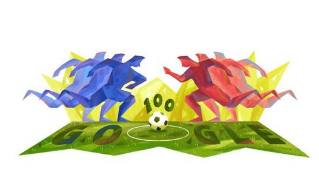 Google celebra inicio de la Copa América Centenario 2016