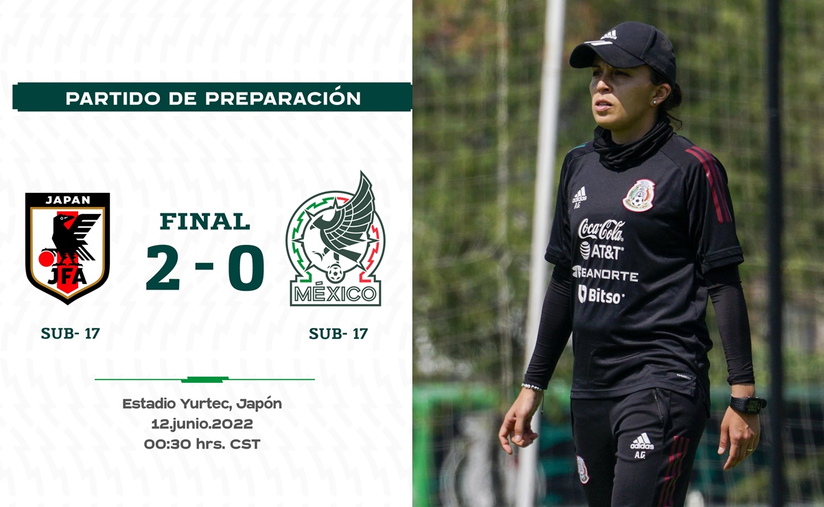 Ana Galindo pierde su invicto en Selección, México Sub-17 cayó ante Japón