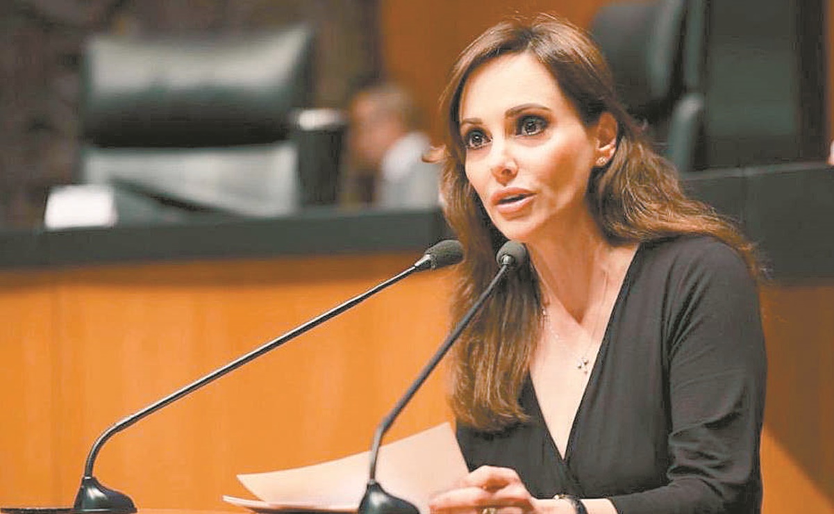 Lilly Téllez acusa a senador con Covid de no abandonar la sesión de fideicomisos