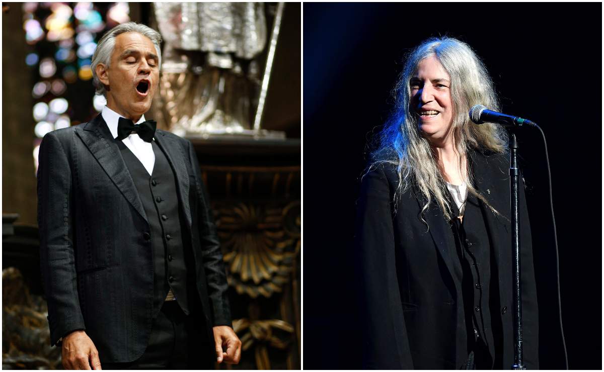 Carlos Santana, Patti Smith y Andrea Bocelli estarán en el megaconcierto de Nueva York 