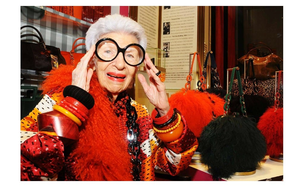 5 cosas que no sabías de Iris Apfel