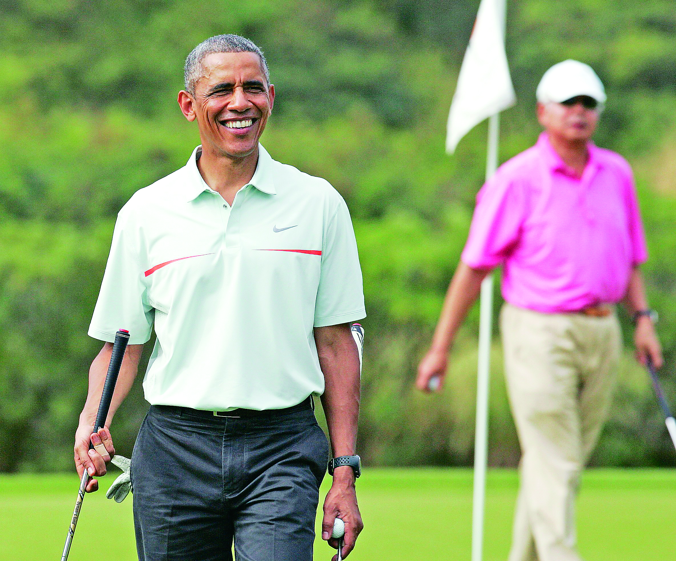 Obama goza del “trono” por adelantado