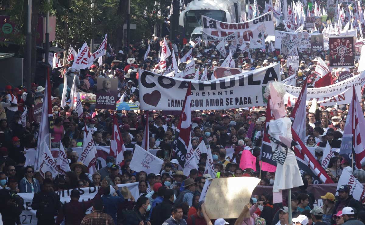 Presentan PAN, PRI y PRD denuncia contra AMLO y Morena por acarreo y uso de recursos públicos