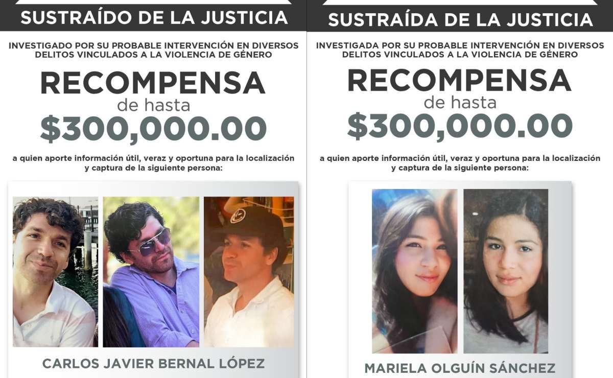 Ofrecen recompensa de 300 mil pesos por depredador sexual de niñas y su pareja en Toluca