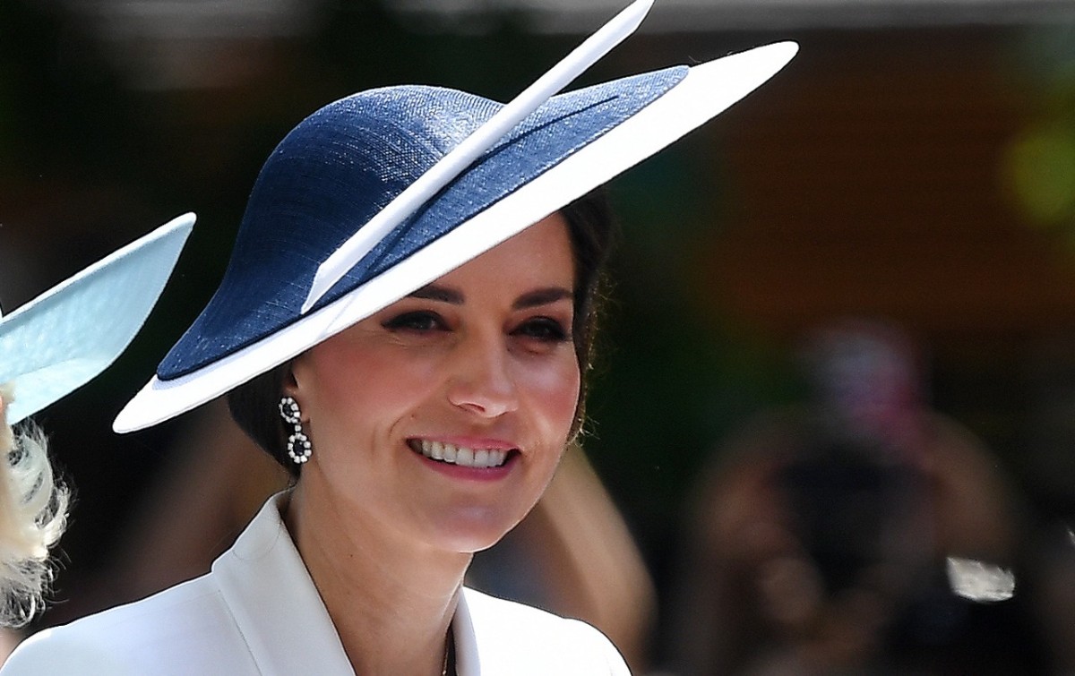 Los aretes de Lady Di que usó Kate Middleton en el Jubileo de Platino