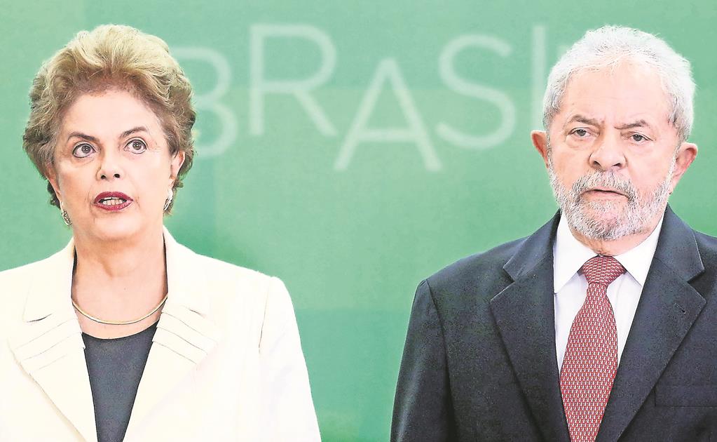 Lula defiende a Dilma Rousseff; arremete contra Michel Temer