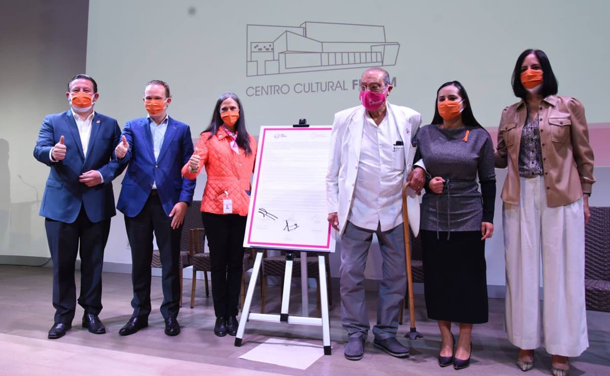 Alcaldes de oposición firman convenio con FUCAM en el Día Mundial contra el Cáncer