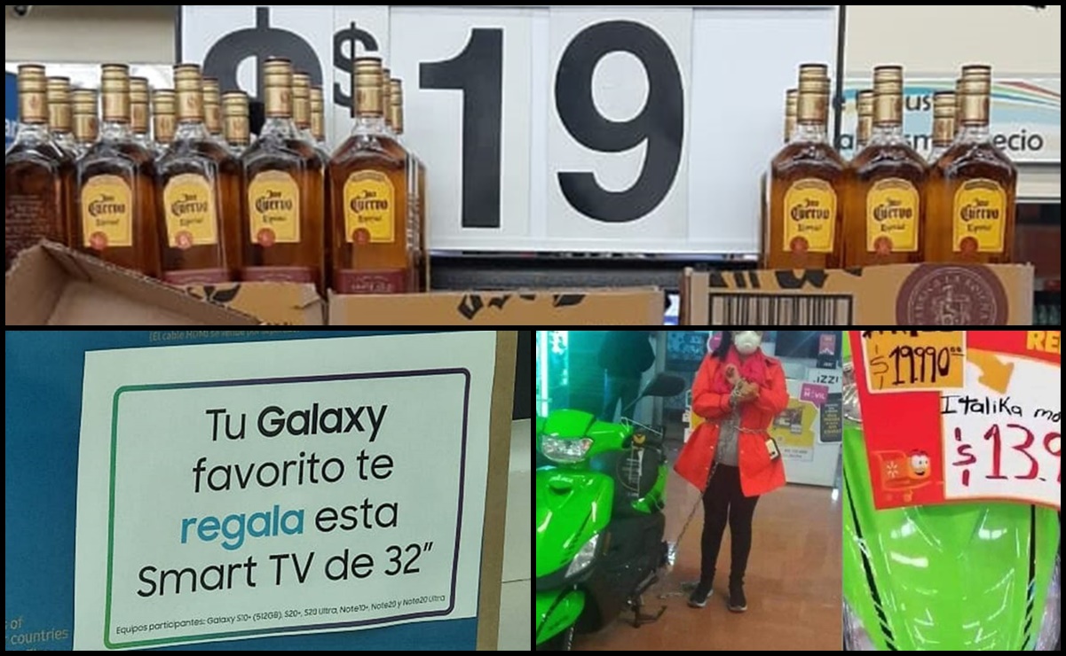Televisión gratis, tequila a 19 pesos y otras pifias que dejó el Buen Fin 2020