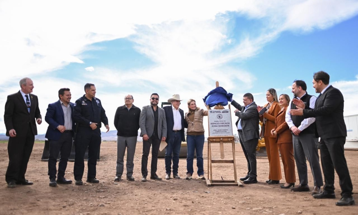 Comienza la construcción del edificio de la Fiscalía Zona Noroeste en Chihuahua 