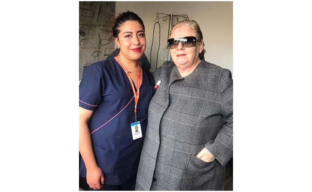 Paquita la del Barrio deja el hospital, deberá guardar reposo