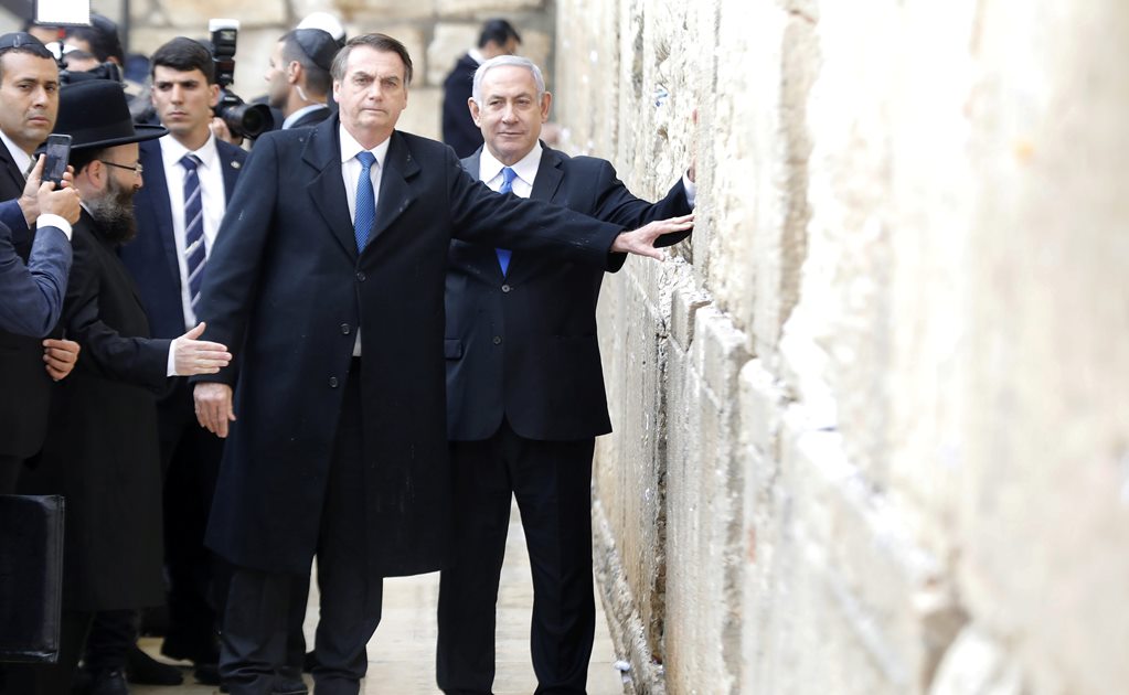 Por primera vez, un presidente y el primer ministro de Israel visitan el Muro de los Lamentos