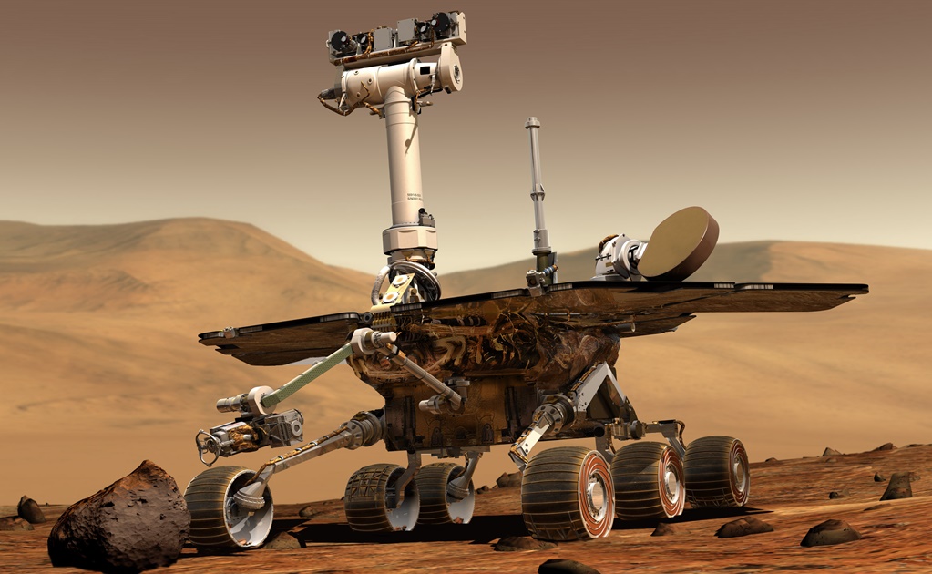 Tormenta de polvo envuelve a Marte, aislando a uno de los robots de la NASA