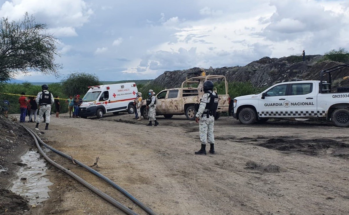 Rescatan cuerpo sin vida de uno de los trabajadores atrapados en mina en Múzquiz 