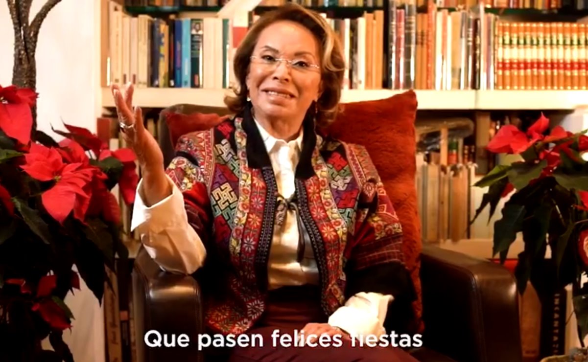 Elba Esther Gordillo reaparece en video navideño
