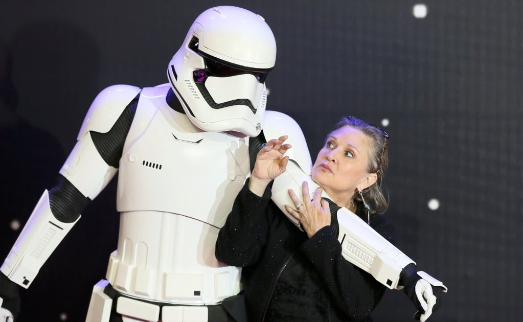 Carrie Fisher terminó de filmar Episodio VIII de "Star Wars"