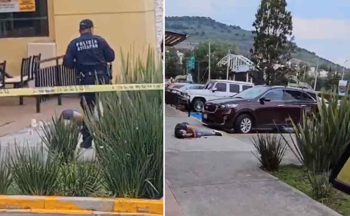 Balacera en estacionamiento de City Center en Atizapán de Zaragoza deja un muerto