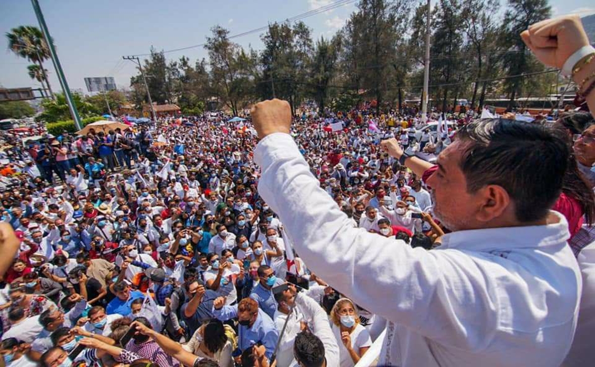 Félix Salgado pide al Tribunal Electoral derecho de audiencia para defender su candidatura