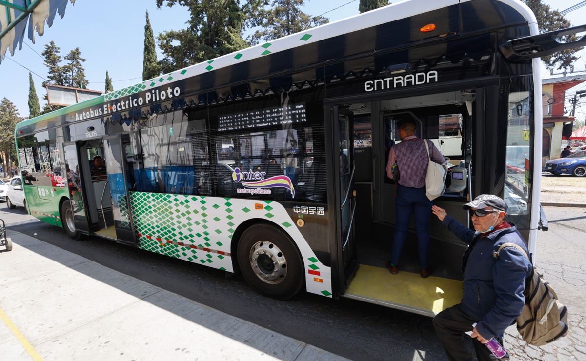 Autobuses eléctricos realizan pruebas piloto en Corredor Tenango-Centro de Toluca