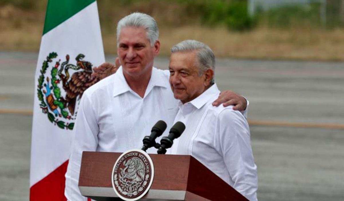 Proyecto del Tren Maya es impresionante, afirma presidente Díaz-Canel