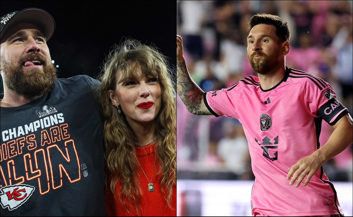 VIDEO: Travis Kelce compara a Lionel Messi con Michael Jordan