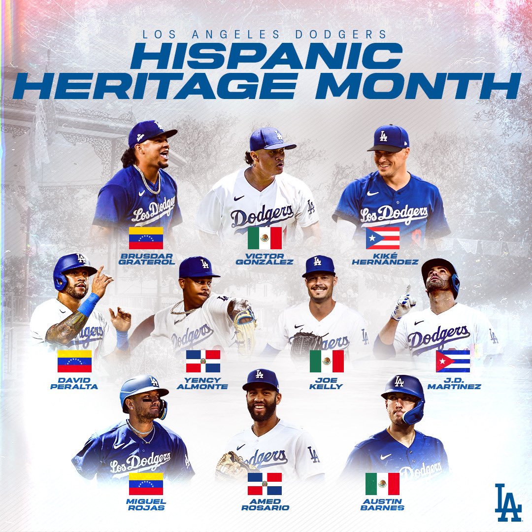 Dodgers se olvidan de Julio Urías en sus festejos por el Mes de la Herencia Hispana 