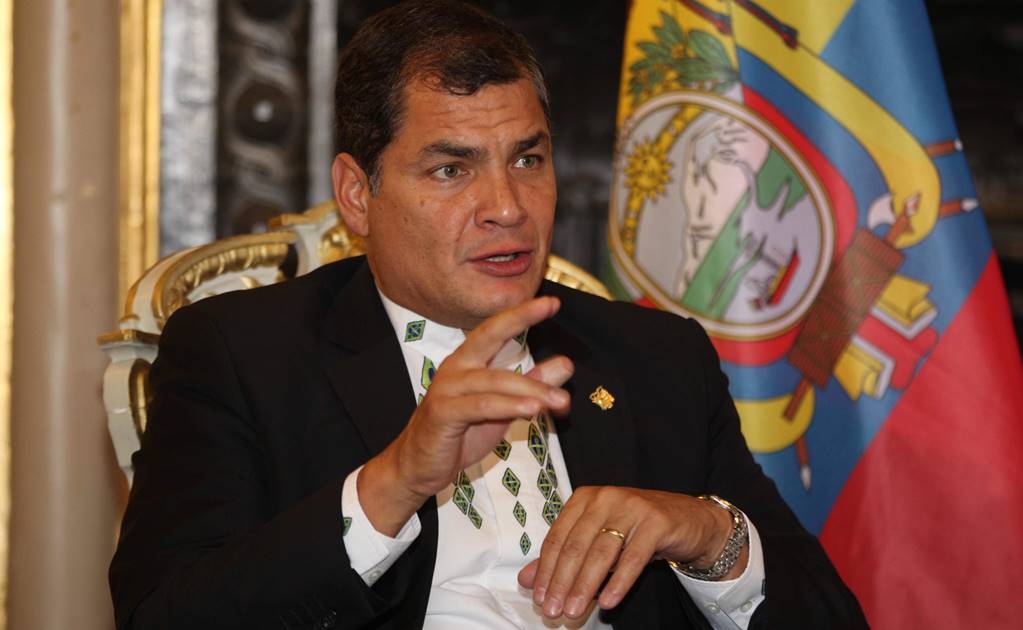 Noboa confunde Ecuador con una de sus haciendas bananeras, acusa Rafael Correa ante crisis con México