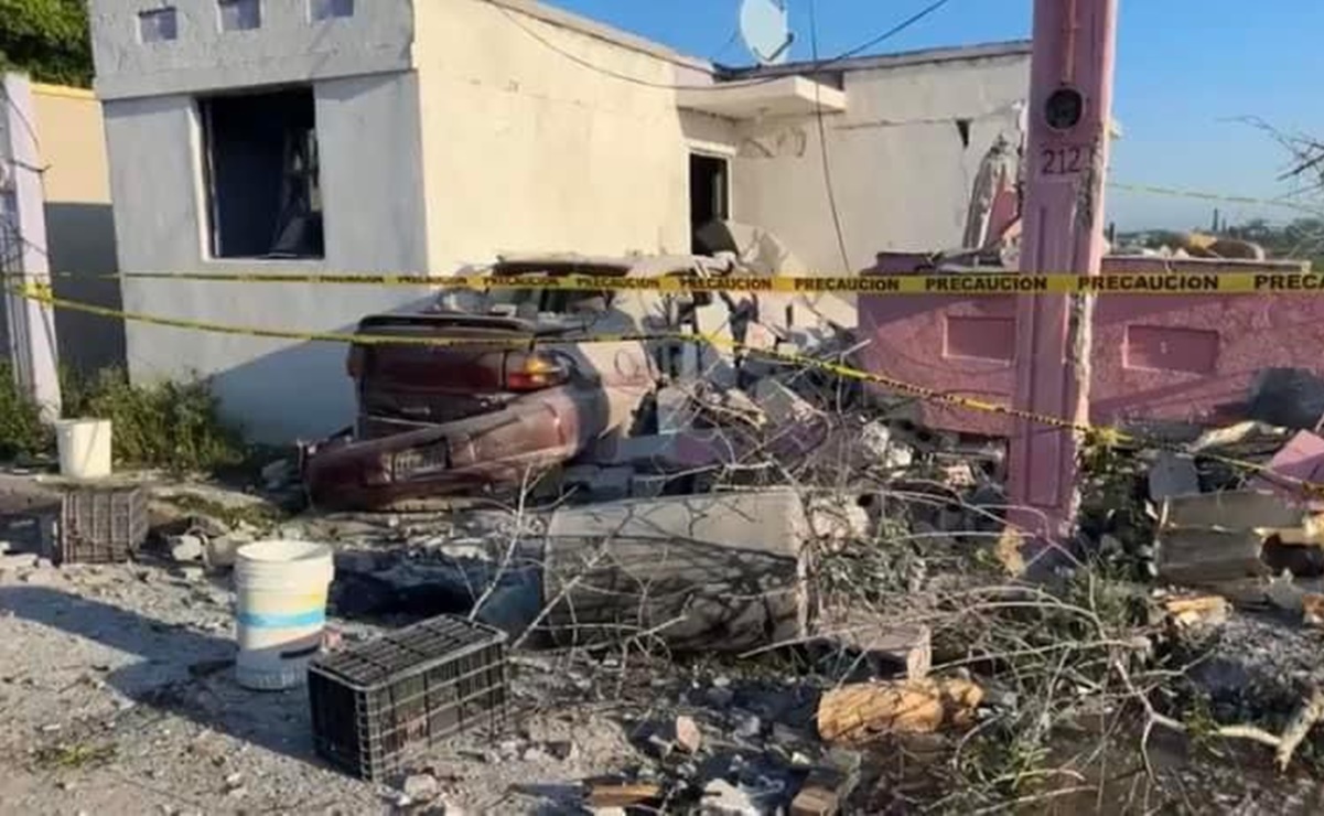 Tragedia en Tamaulipas: Explosiones en fraccionamiento deja casas destruidas, lesionados y una mujer muerta 
