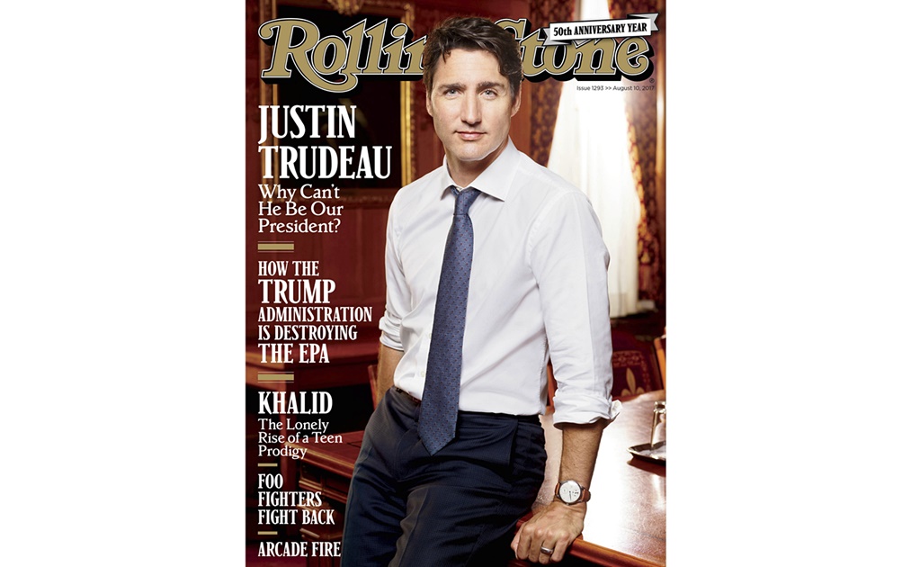 Portada de Rolling Stone: ¿Por qué Justin Trudeau no puede ser presidente de EU?