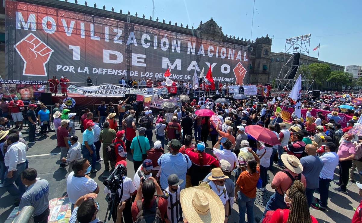 Día del Trabajo: Manifestaciones en múltiples estados de la República hoy, 1 de mayo