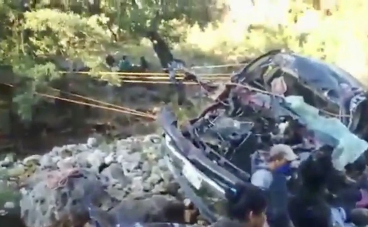 Accidente carretero deja 6 muertos en Asunción Nochixtlán, Oaxaca