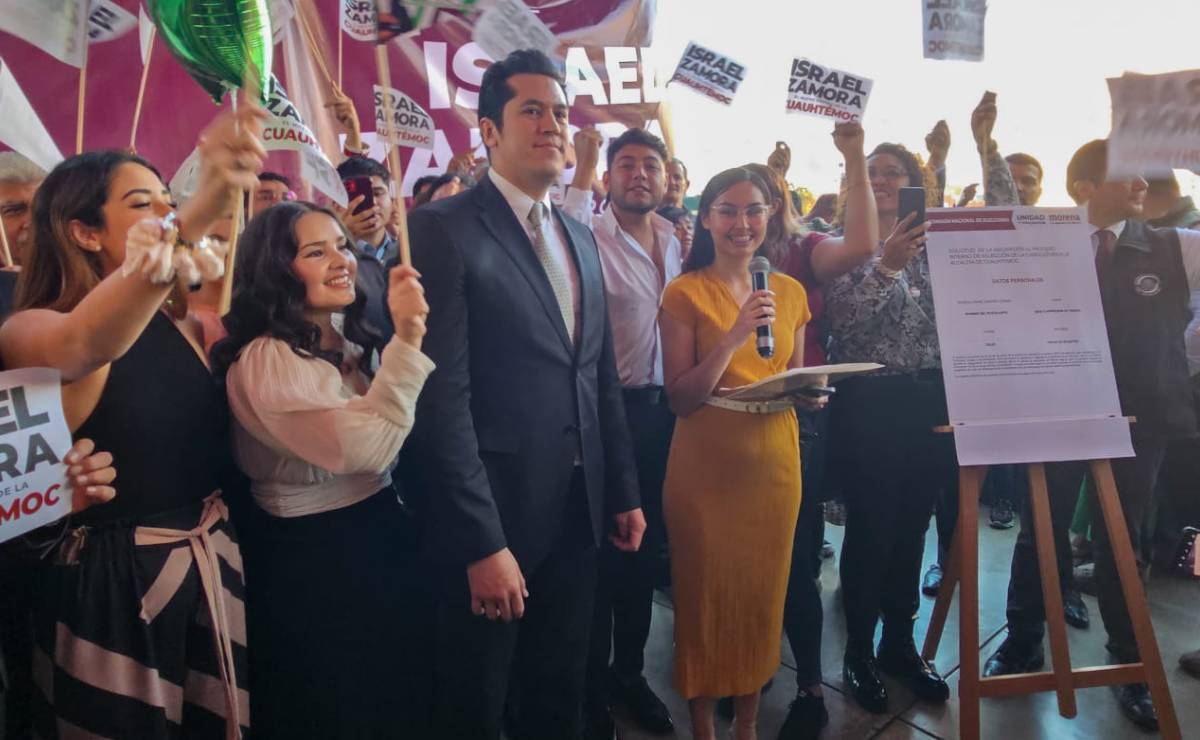 Israel Zamora anuncia su registro para ser candidato a alcalde de Cuauhtémoc por Morena