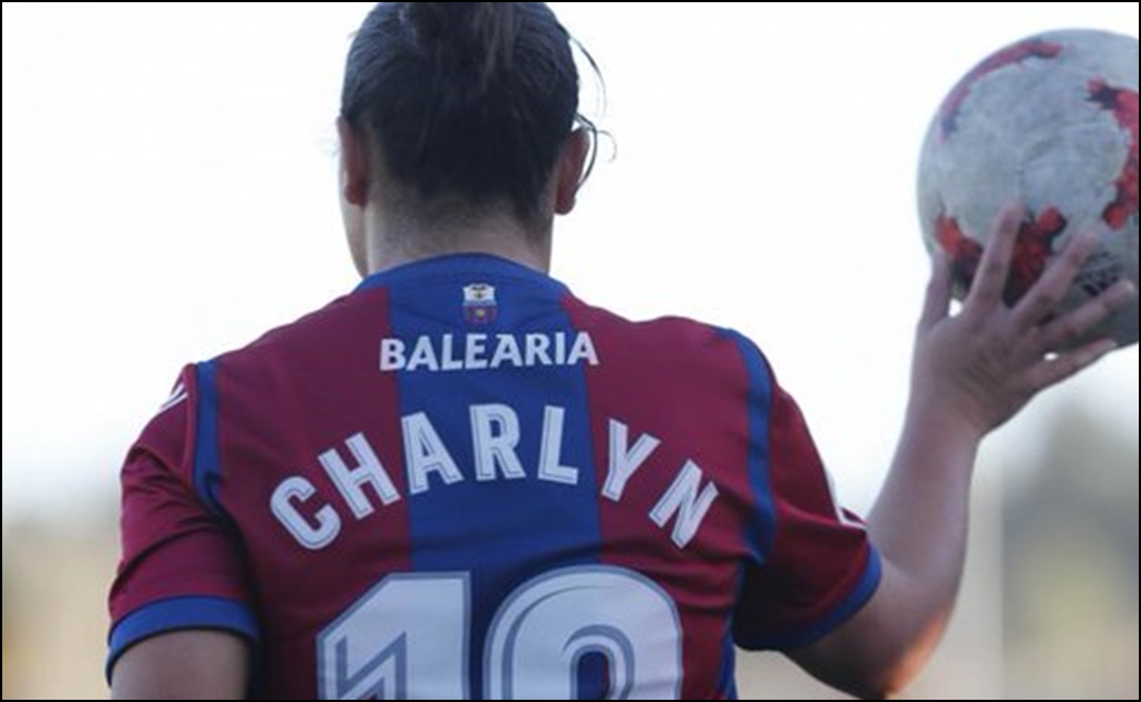 Gol de Charlyn Corral, el mejor del 2017 en España