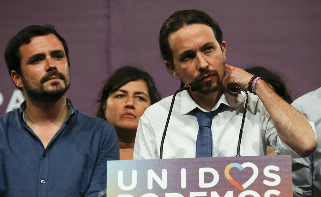 Líder de Podemos, insatisfecho por resultados en comicios