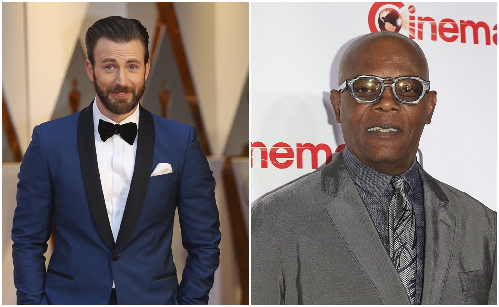 Chris Evans y Samuel L. Jackson, entre los presentadores de los Oscar