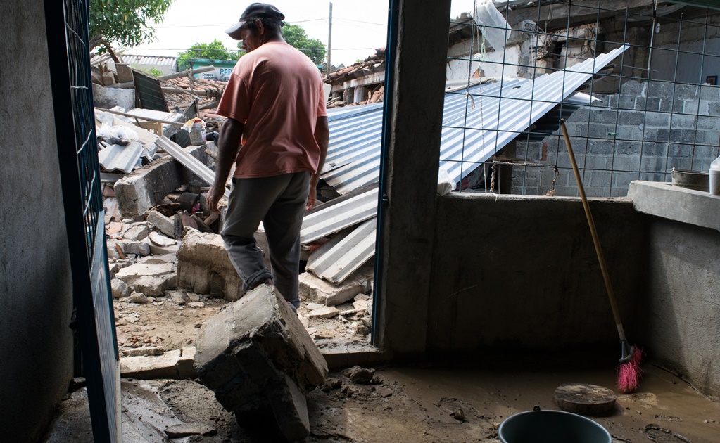 Suman más de 6 mil viviendas dañadas en Chiapas por sismo